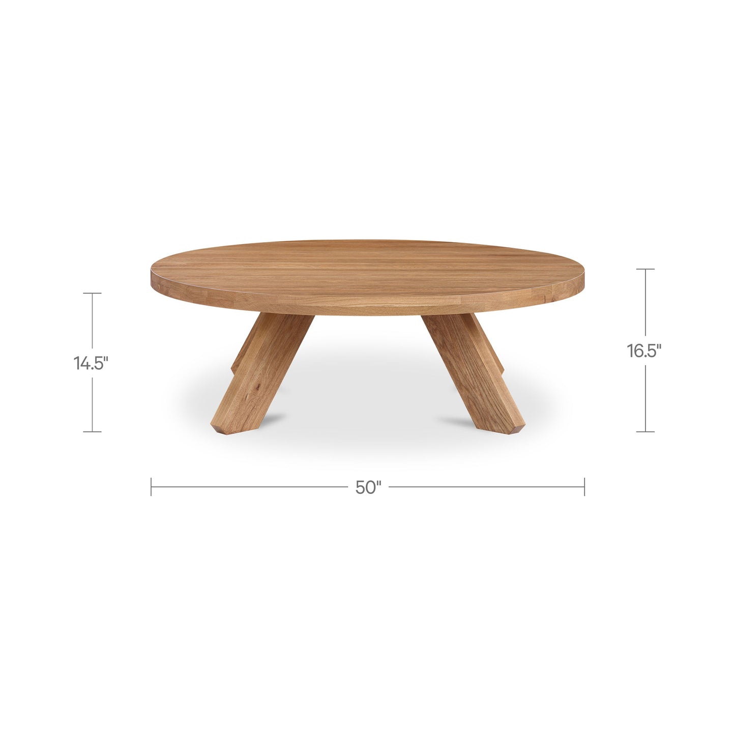 Alden Coffee Table Natural Oak image 11