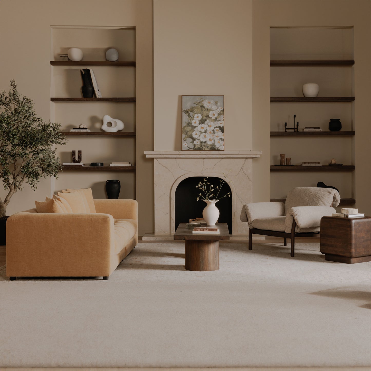 Moe’s Hadley Coffee Table Warm Brown