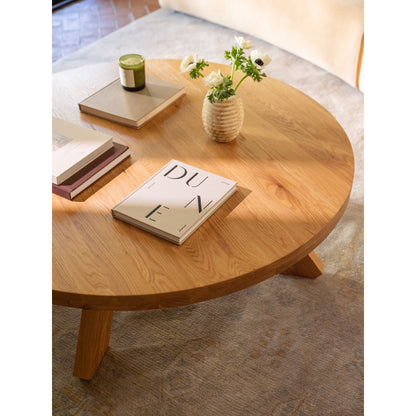 Alden Coffee Table Natural Oak image 8