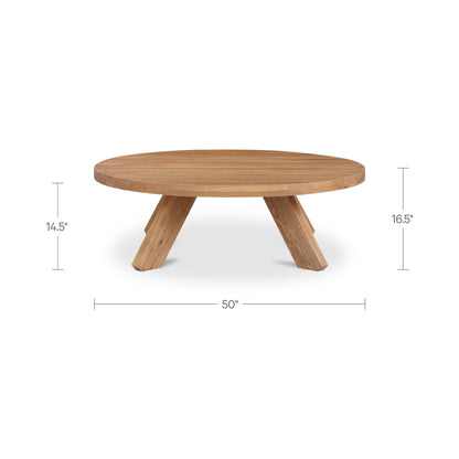 Alden Coffee Table Natural Oak image 11