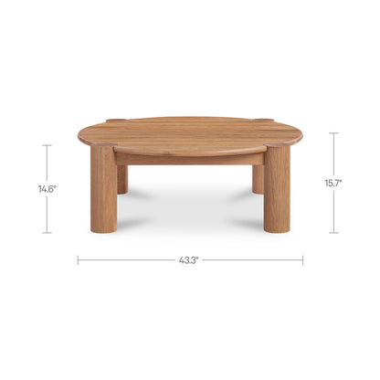 Jack Coffee Table Brushed Natural Oak image 8