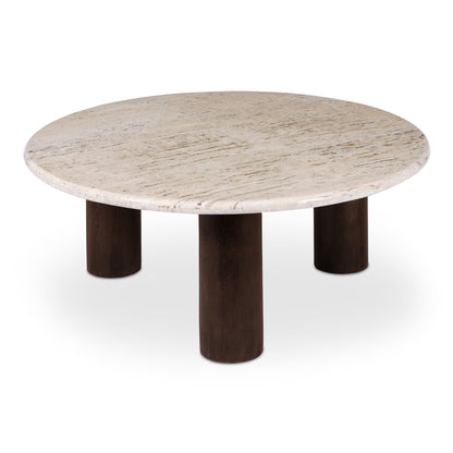 Landon Coffee Table Beige Travertine image 2