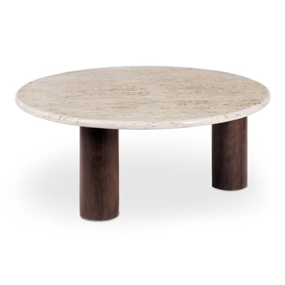 Landon Coffee Table Beige Travertine image 3