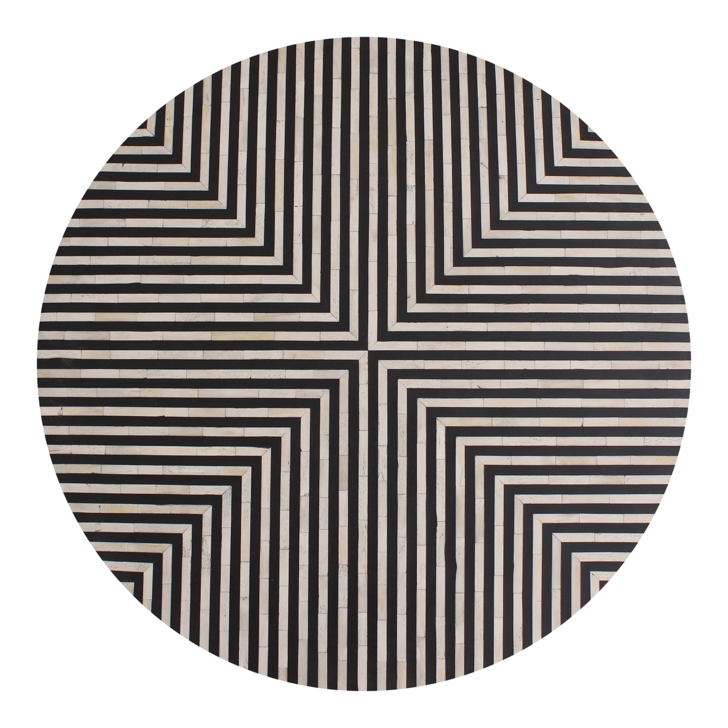Chameau Small Coffee Table Black and White image 3
