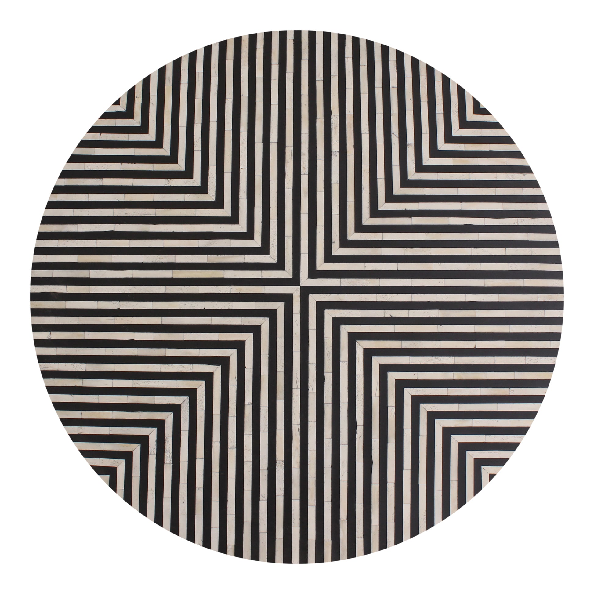 Chameau Small Coffee Table Black and White image 3