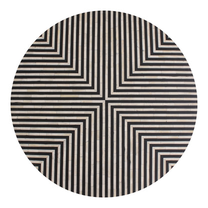 Chameau Small Coffee Table Black and White image 3