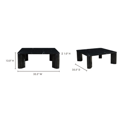 Segment Coffee Table Jetty Black image 8