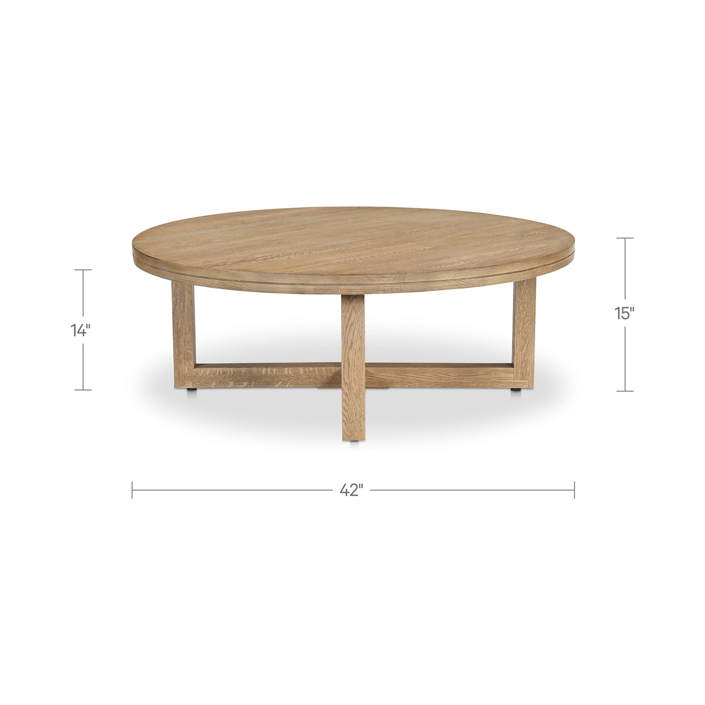 Moe’s Joel Coffee Table Natural