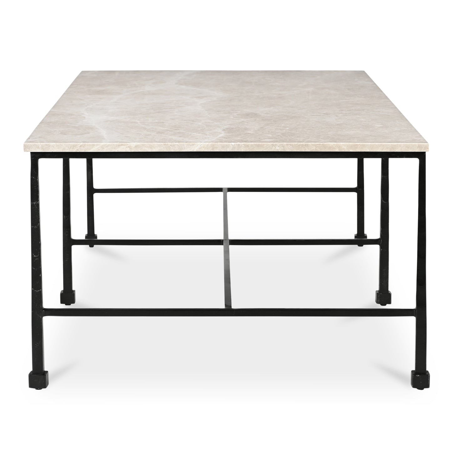 Moe’s River Botticino Marble Coffee Table