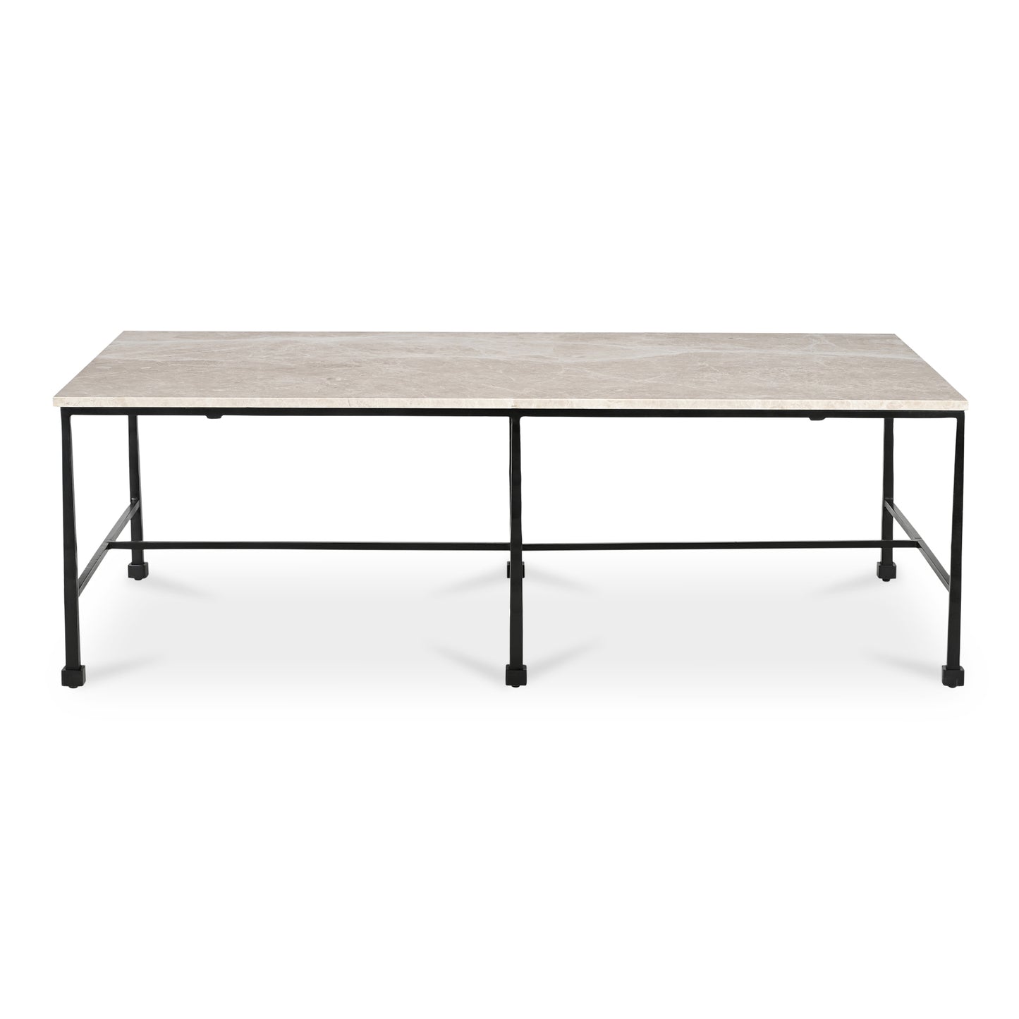 Moe’s River Botticino Marble Coffee Table