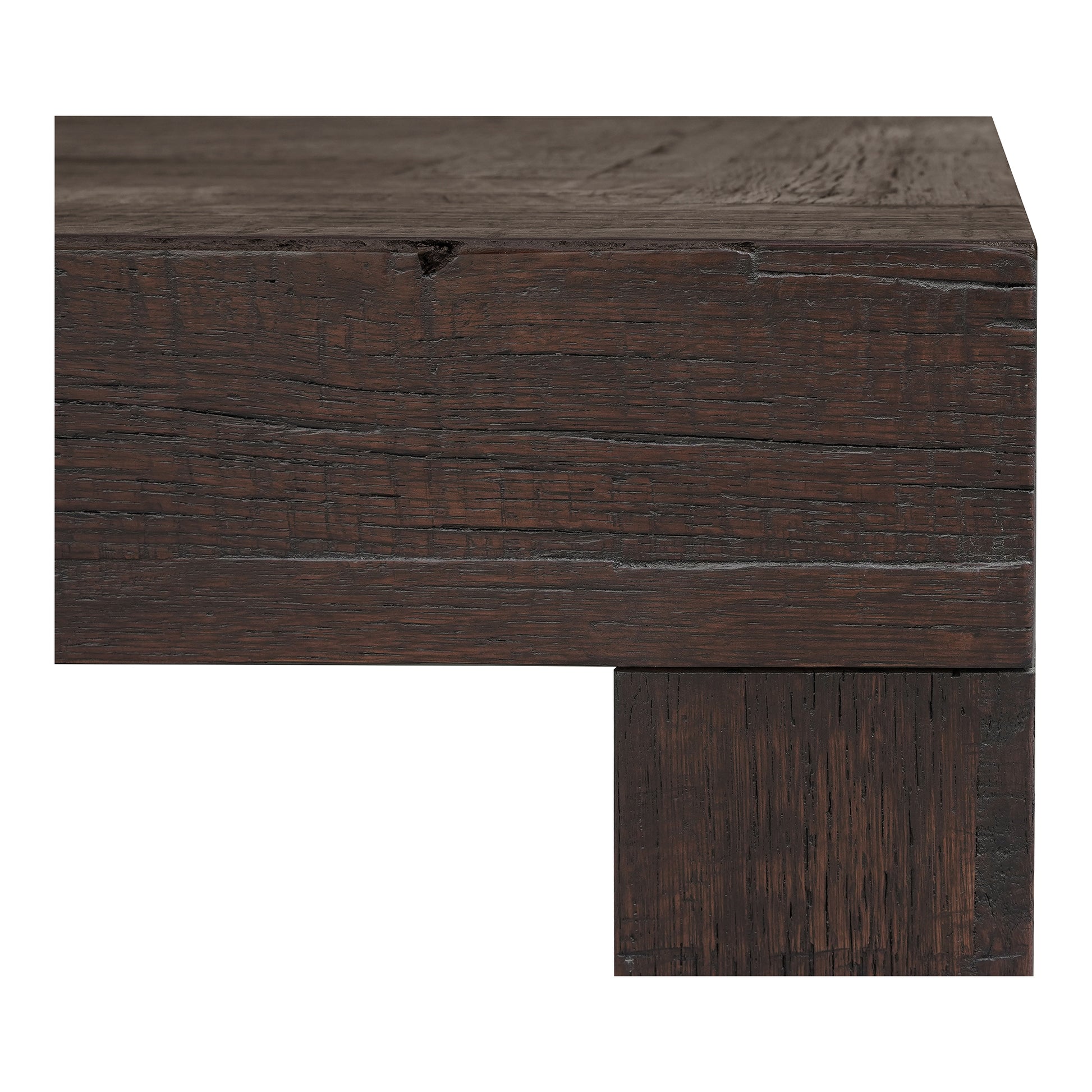 Evander Coffee Table Rustic Brown image 3