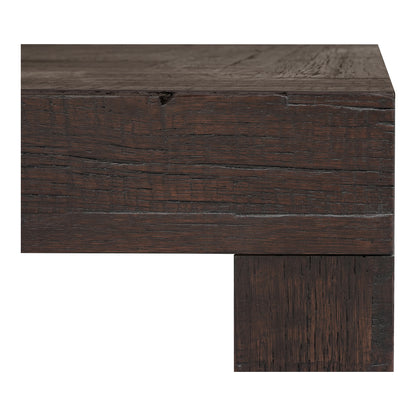 Evander Coffee Table Rustic Brown image 3