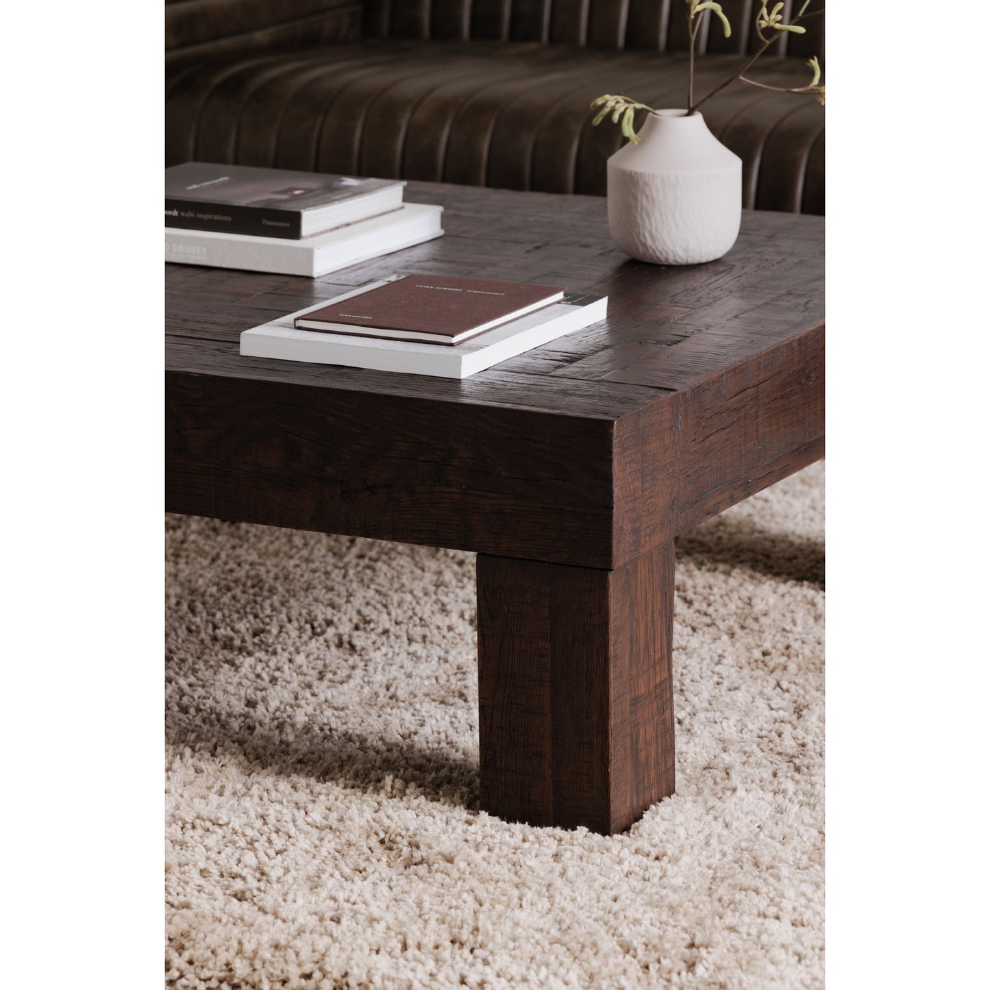 Evander Coffee Table Rustic Brown image 5
