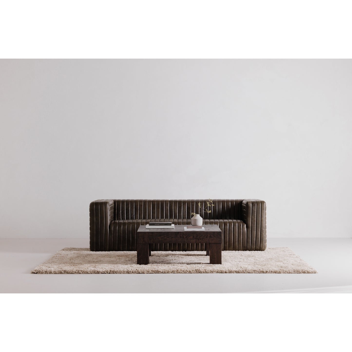 Evander Coffee Table Rustic Brown image 6