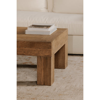 Moe’s Evander Rectangular Coffee Table Aged Oak