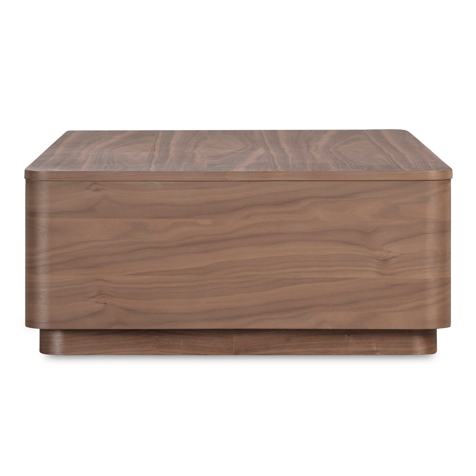 Round Off Coffee Table Walnut Brown image 3