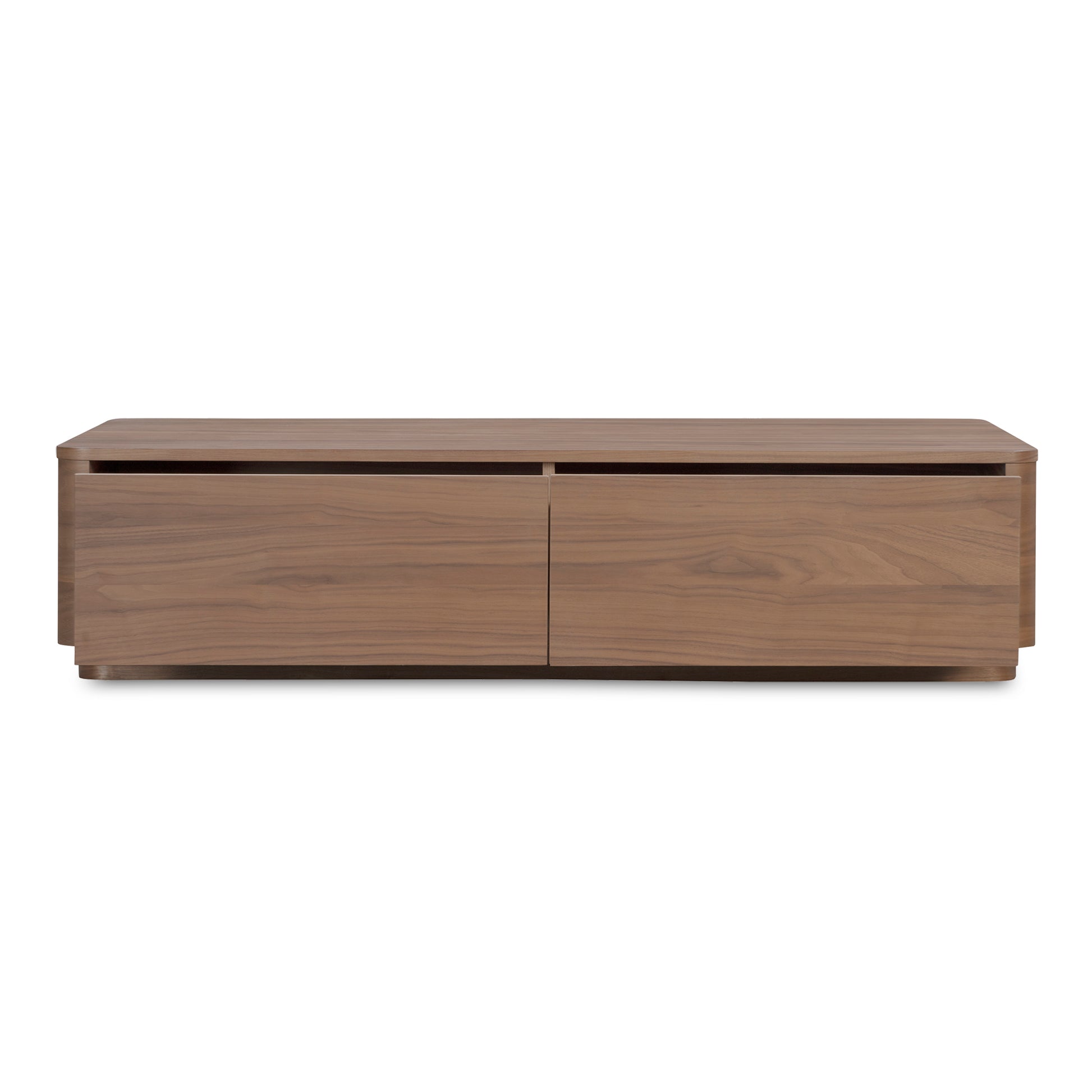 Round Off Coffee Table Walnut Brown image 4