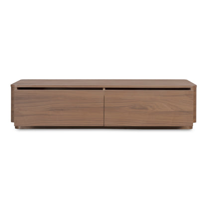 Round Off Coffee Table Walnut Brown image 4