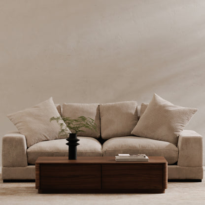 Round Off Coffee Table Walnut Brown image 8