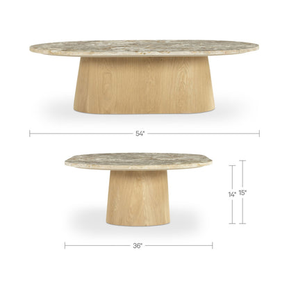 Moe’s Carly Coffee Table Panther Marble