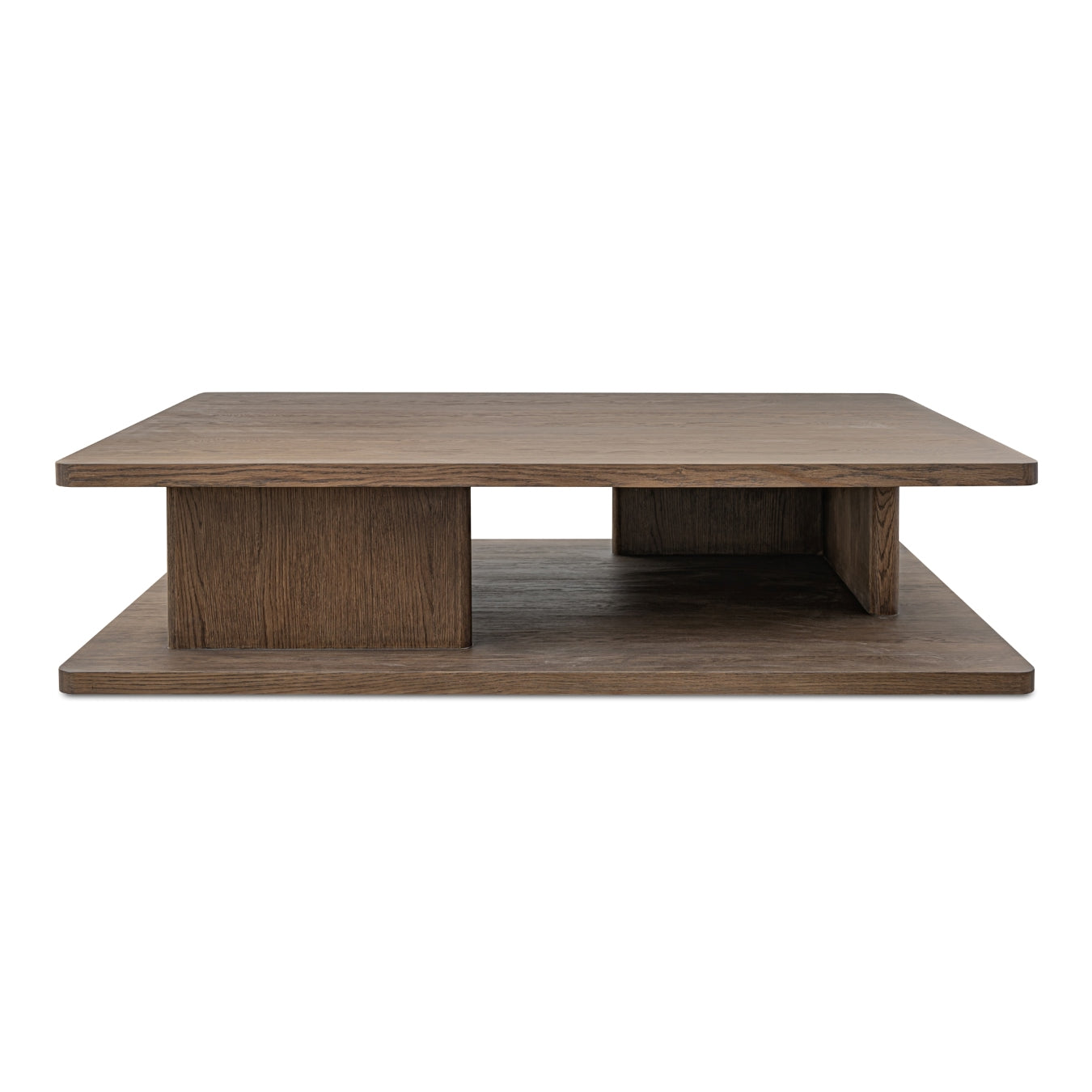 Moe’s Casey Coffee Table Oak Dark Brown