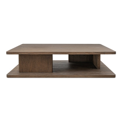 Moe’s Casey Coffee Table Oak Dark Brown