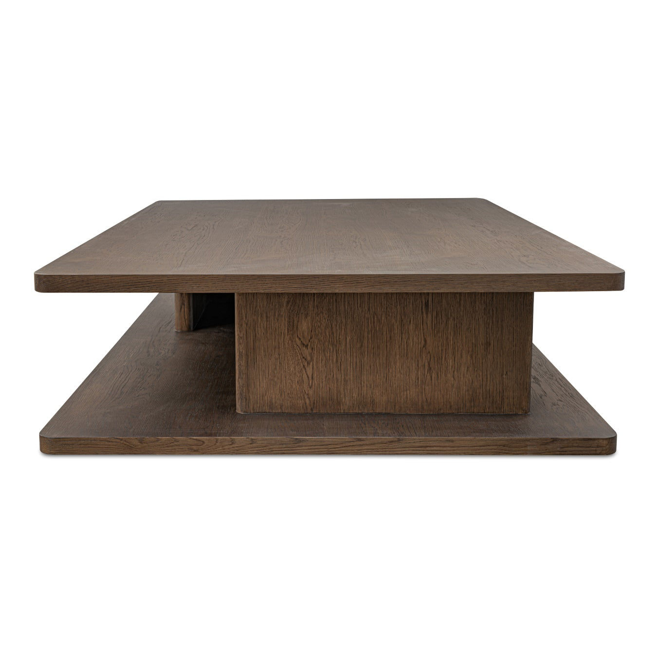 Moe’s Casey Coffee Table Oak Dark Brown