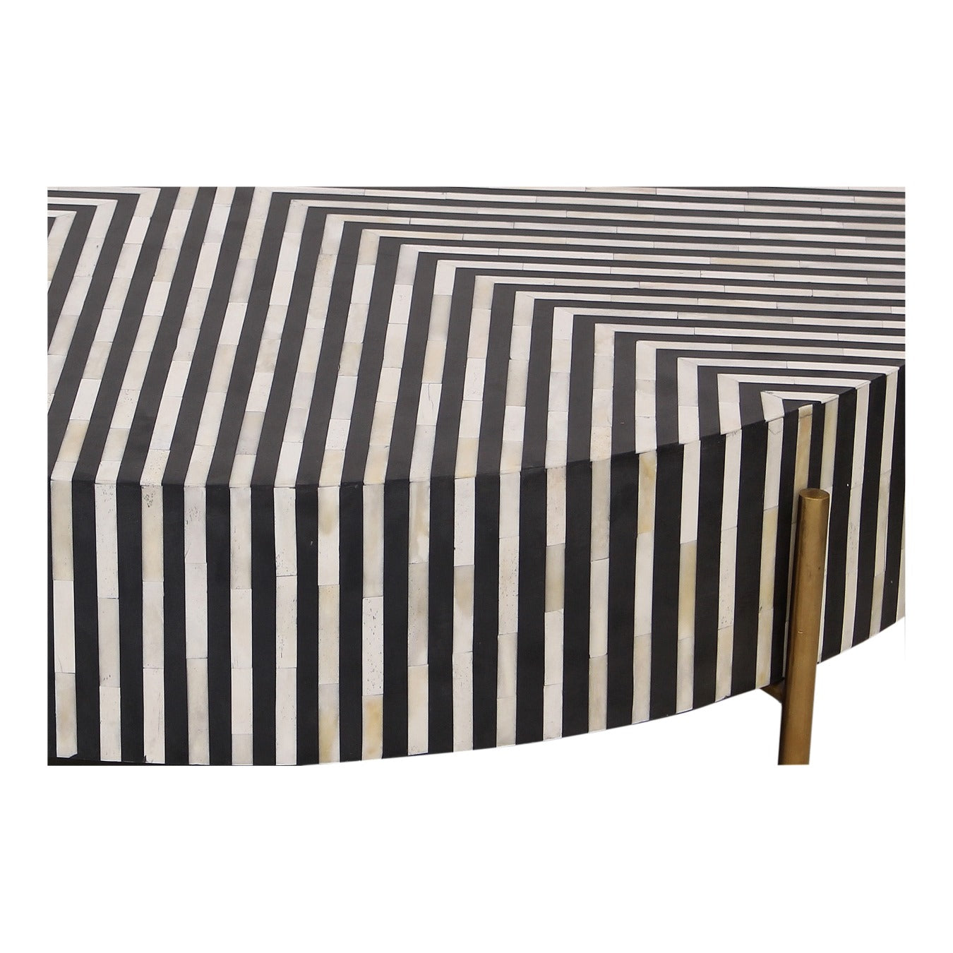Moe’s Chameau Medium Coffee Table Black White