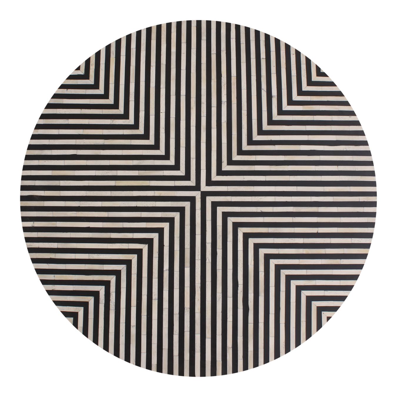 Moe’s Chameau small coffee table material detail view