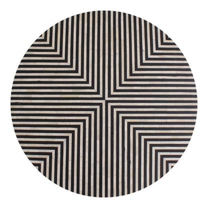 Moe’s Chameau small coffee table material detail view