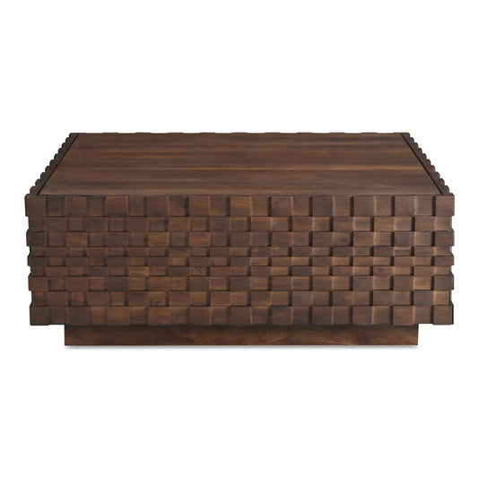 Moe’s Easton Storage Coffee Table Acacia Brown