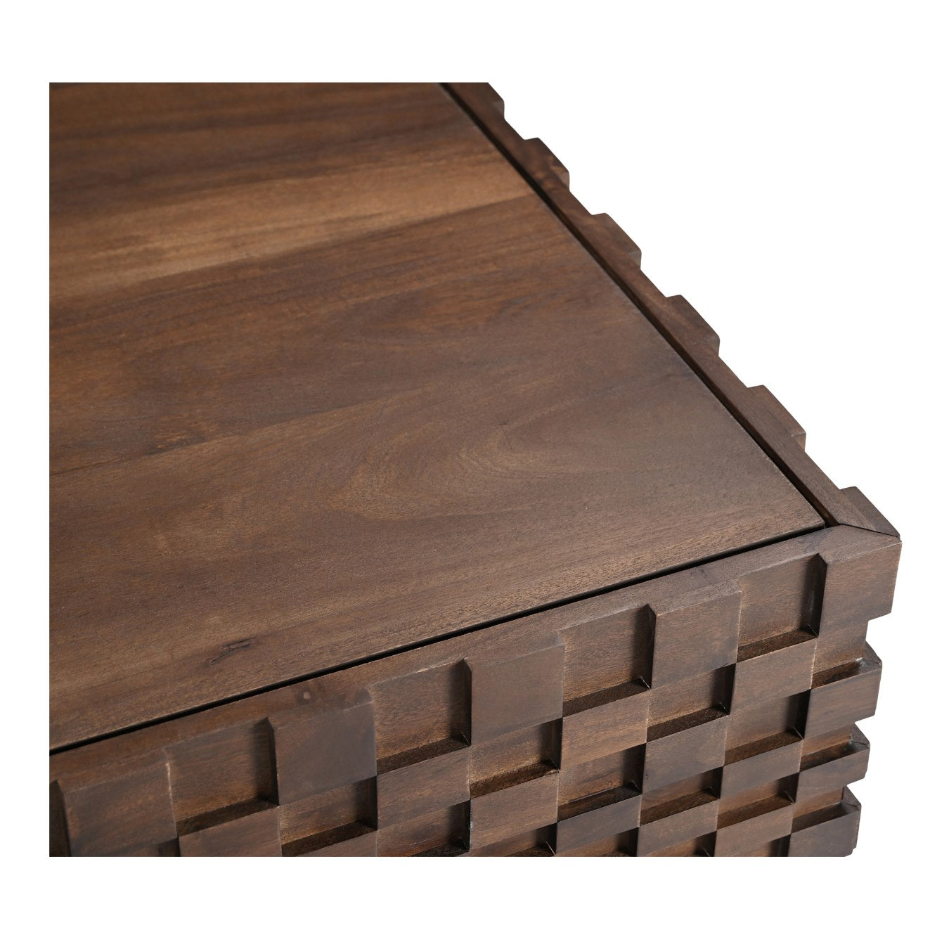 Moe’s Easton Storage Coffee Table Acacia Brown