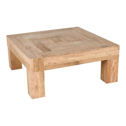 Moe’s Evander Natural coffee table angled view