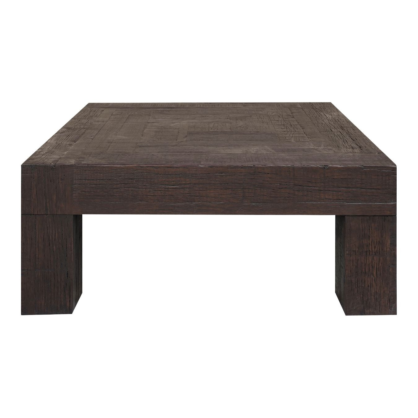 Moe’s Evander Reclaimed Oak Coffee Table Rustic Brown