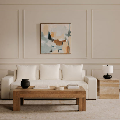 Moe’s Evander Rectangular Coffee Table Aged Oak