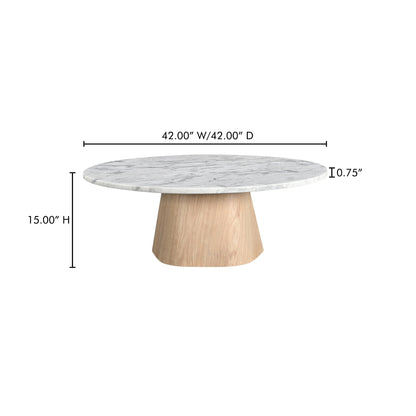 Moe’s Evelyn Coffee Table Ashen Grey