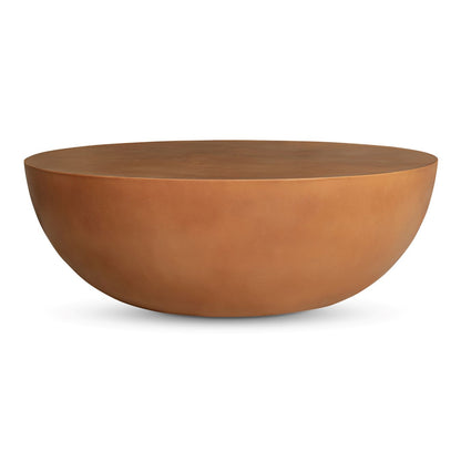 Moe’s Insitu coffee table terracotta angle view