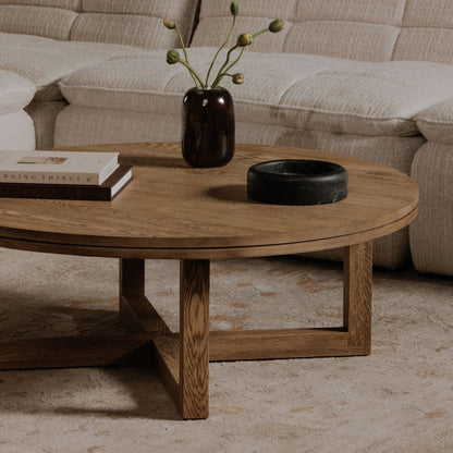 Moe’s Joel coffee table lifestyle detail view