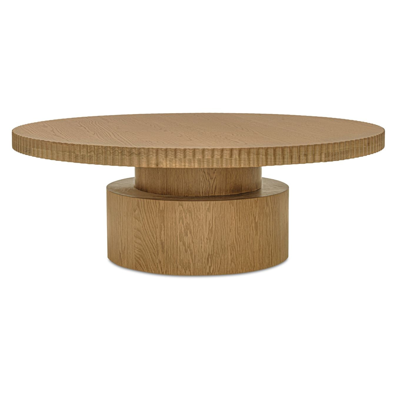 Moe’s Leigh Brown Oak Coffee Table