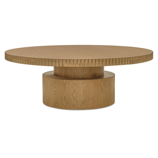 Moe’s Leigh Brown Oak Coffee Table