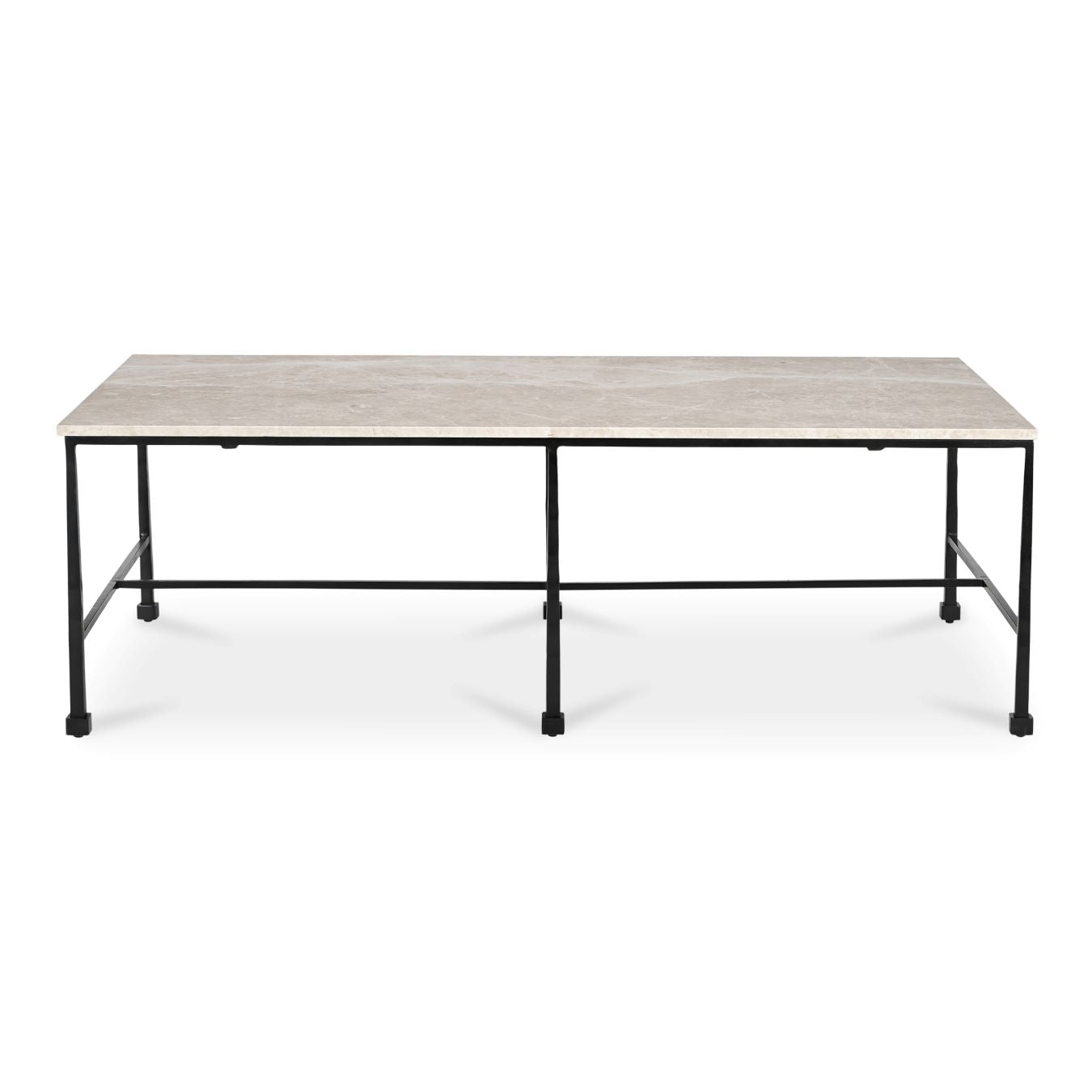 Moe’s River Botticino Marble Coffee Table