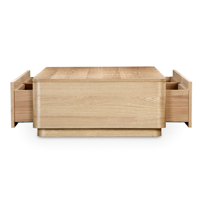 Moe’s Round Off Coffee Table Natural Oak