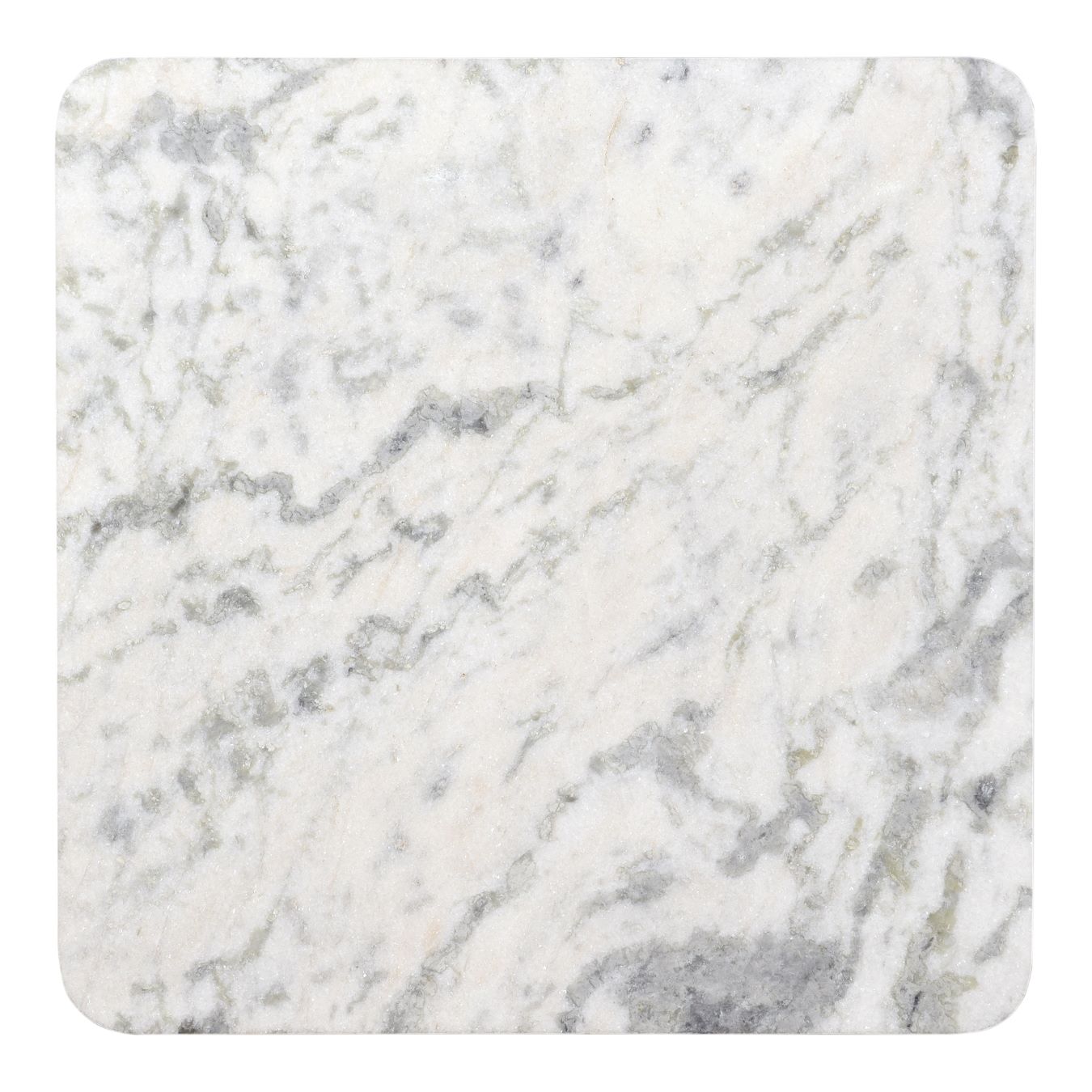 Moe’s Segment Ashen Grey coffee table marble detail view