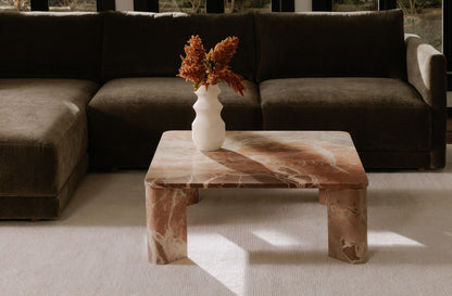 Moe’s Segment coffee table lifestyle view