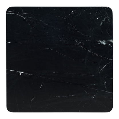 Moe’s Segment Jetty Black coffee table marble detail view