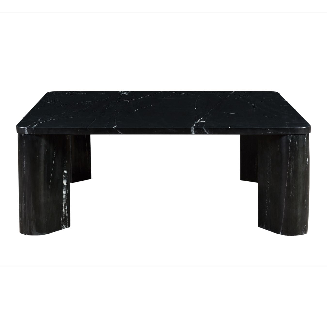 Moe’s Segment Jetty Black Marble Coffee Table