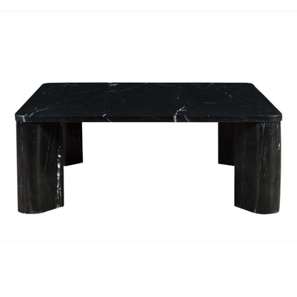 Moe’s Segment Jetty Black Marble Coffee Table