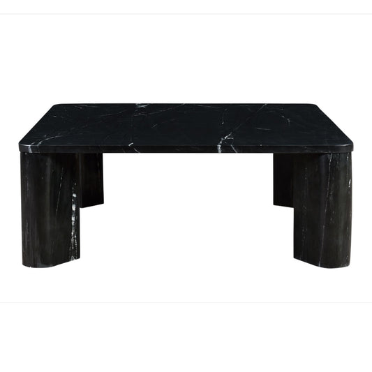 Moe’s Segment Jetty Black Marble Coffee Table