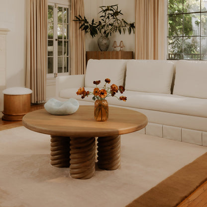 Moe’s Treccia Coffee Table Oak