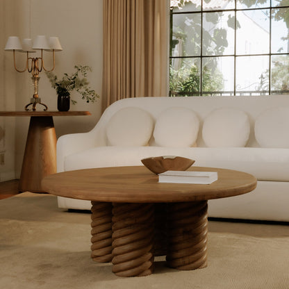 Moe’s Treccia Coffee Table Oak